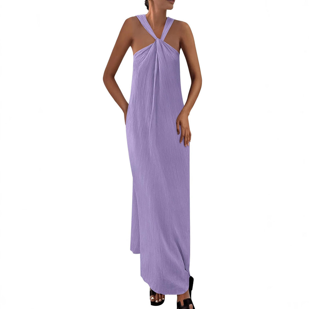 Strandkleid «Playa» – Halter mit Schnür-Detail