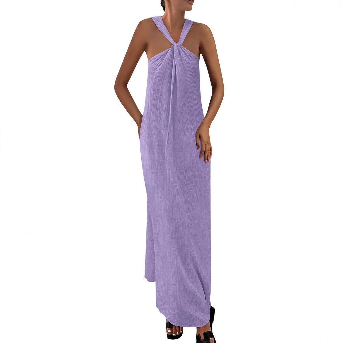 Strandkleid «Playa» – Halter mit Schnür-Detail