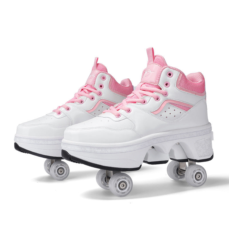 Fashionable Minimalist Roller Skates