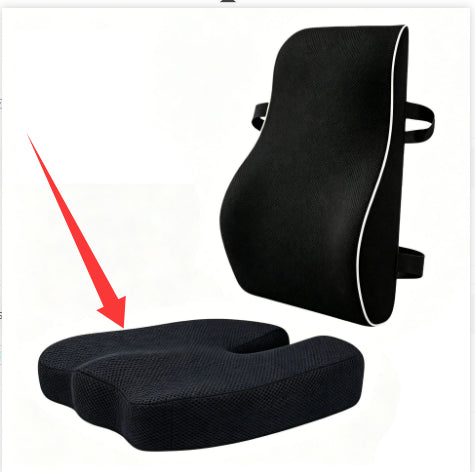 Sitzkissen-Set mit Rückenstütze