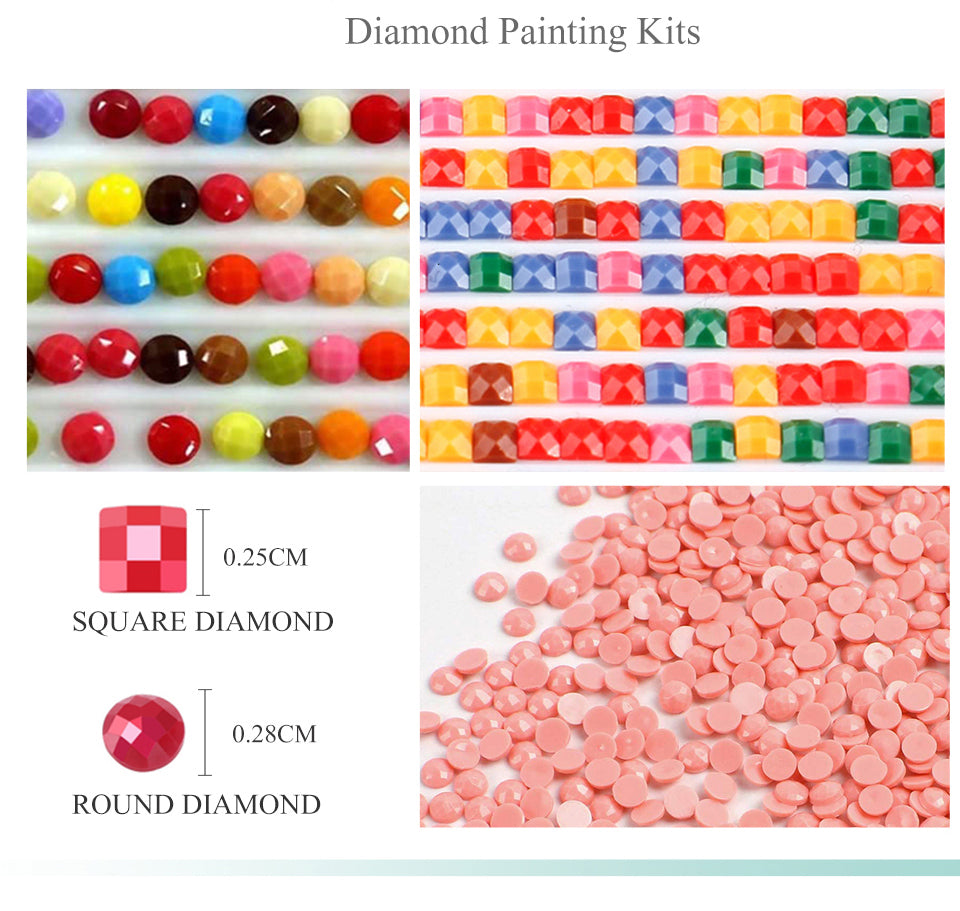 5D Diamond Painting Set «Hase»