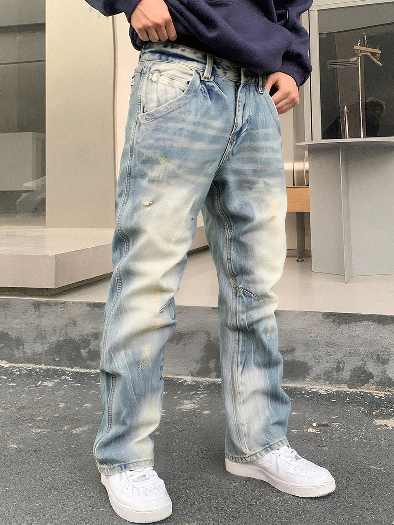 Gerade geschnittene Herren-Hose