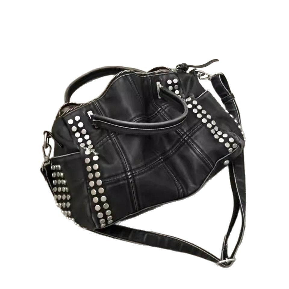 Nieten Motorrad-Crossbody-Handtasche – Bild 4 | LuxeStyle