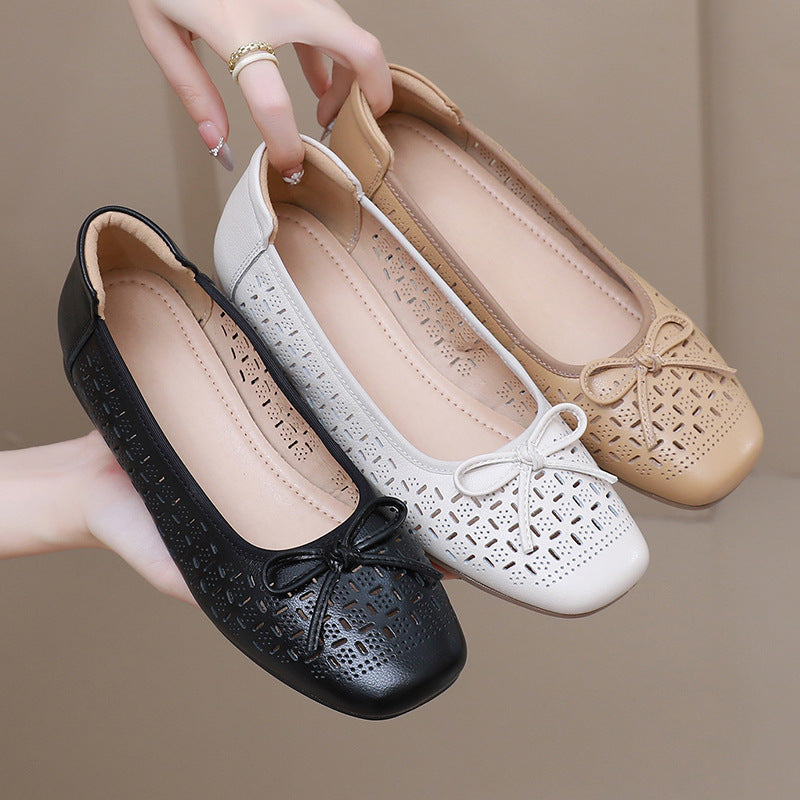 Sommer-Sandalen aus Leder – Bild 6 | LuxeStyle
