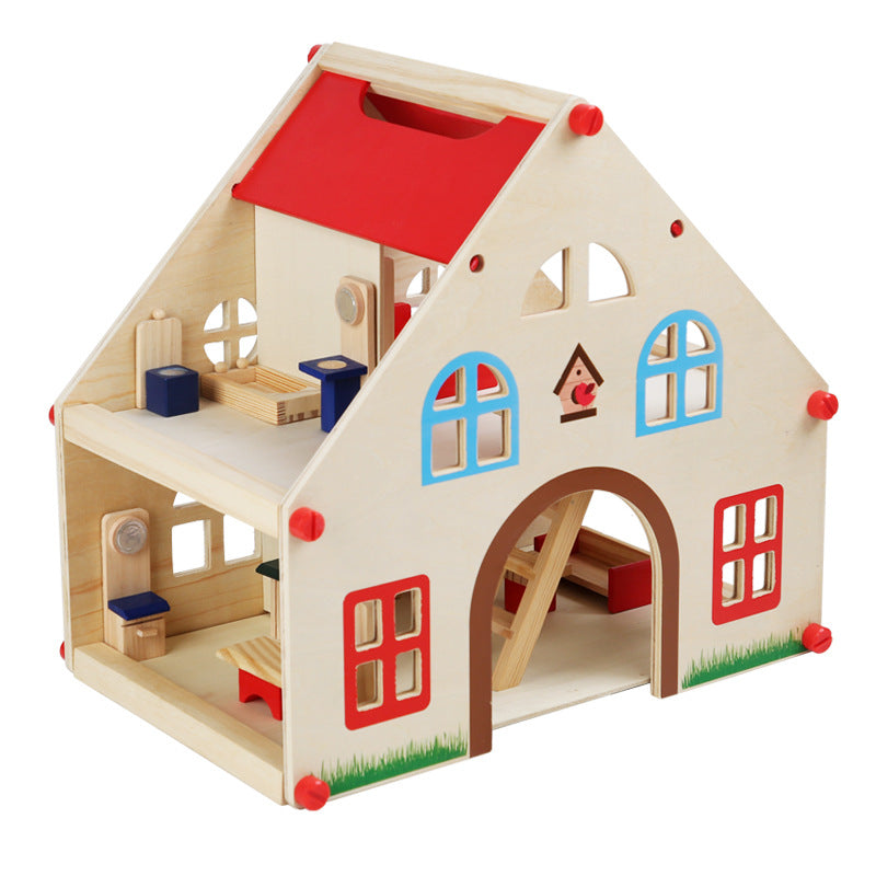 Hölzernes Kinderspielhaus Villa – Bild 4 | LuxeStyle