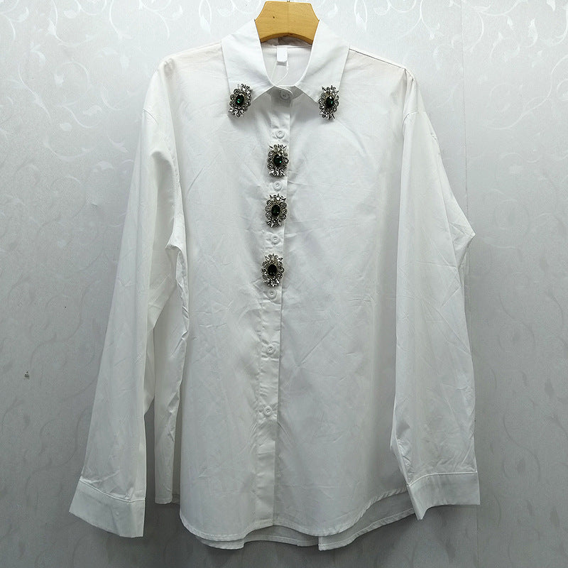 Retro-Top mit Diamanten – Einheitsgrösse – Bild 3 | LuxeStyle