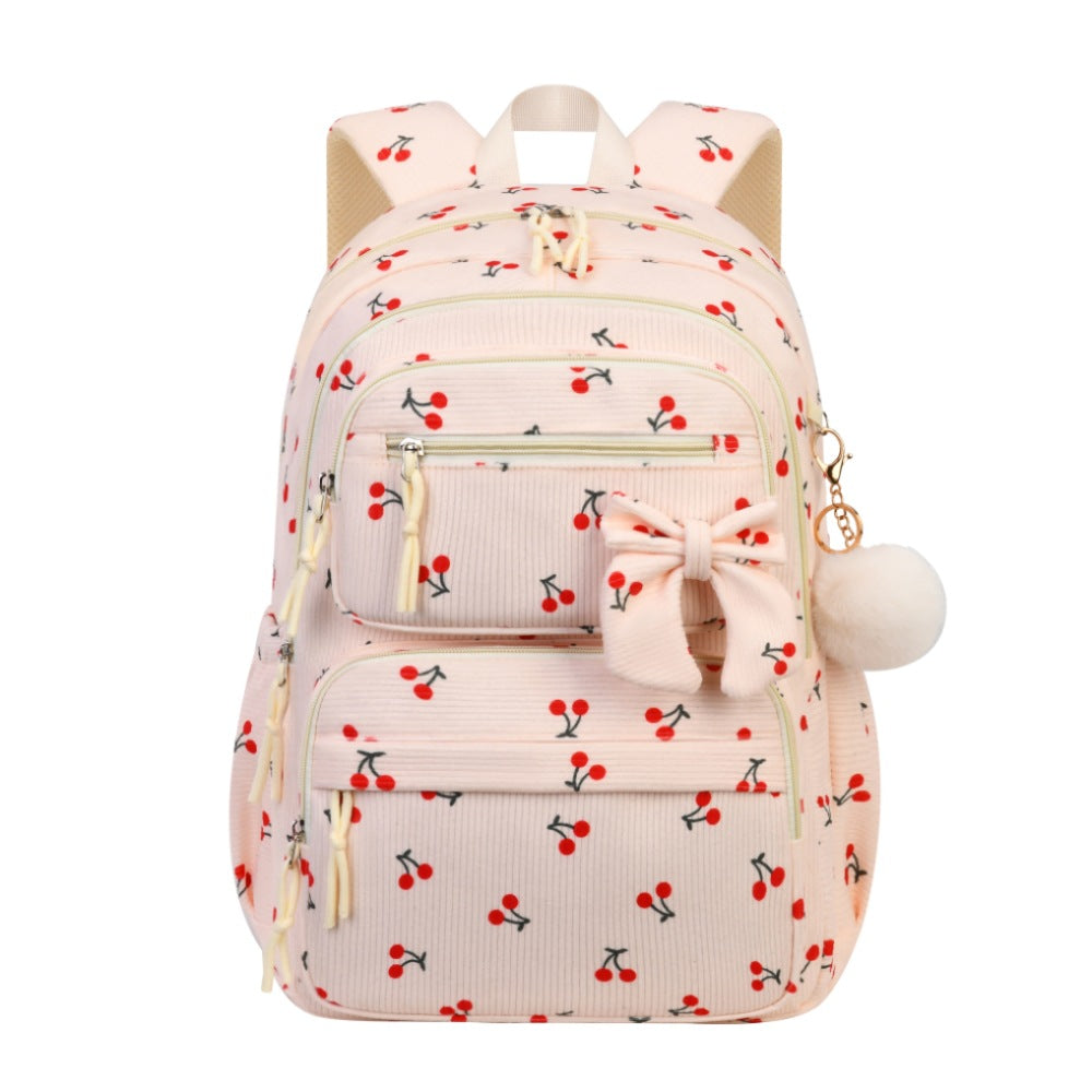 Corduroy-Rucksack-Set
