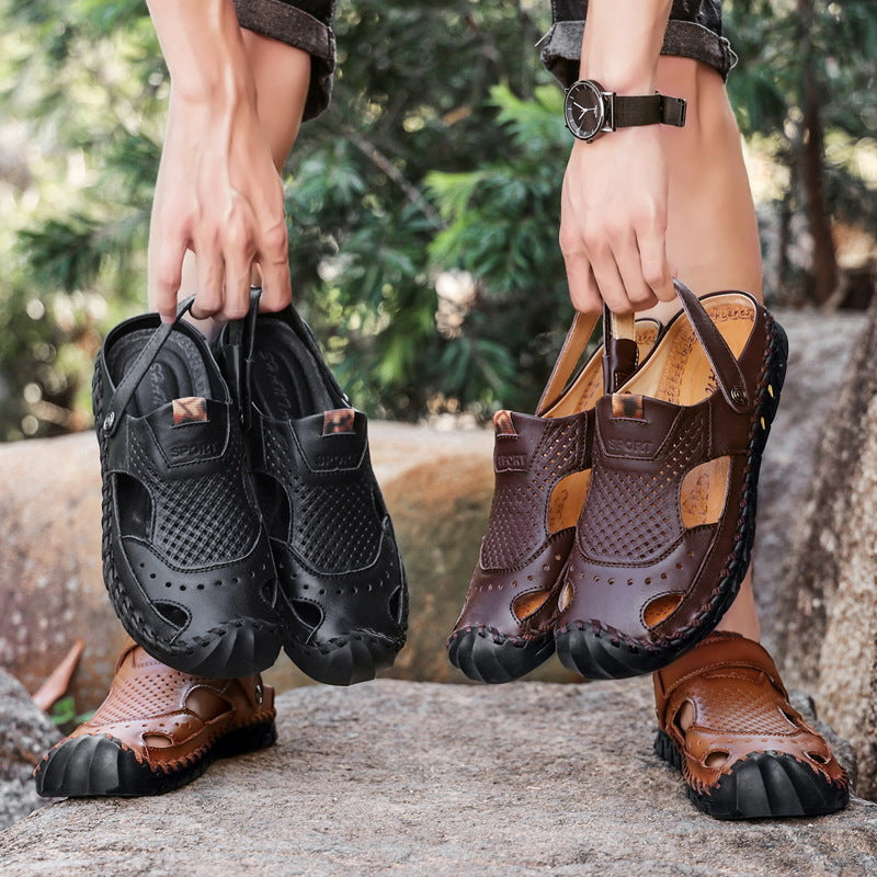 Handgenähte Outdoor-Freizeitschuhe für Herren