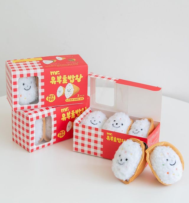 Hundespielzeug Sushi-Rolle mit Sound & Leckerli-Versteck – Bild 1 | LuxeStyle
