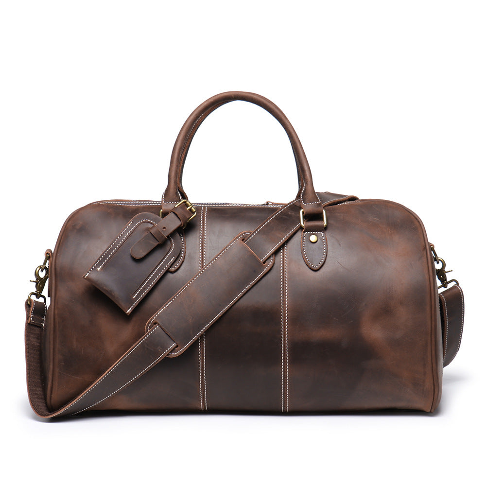 Retro-Reiseledertasche