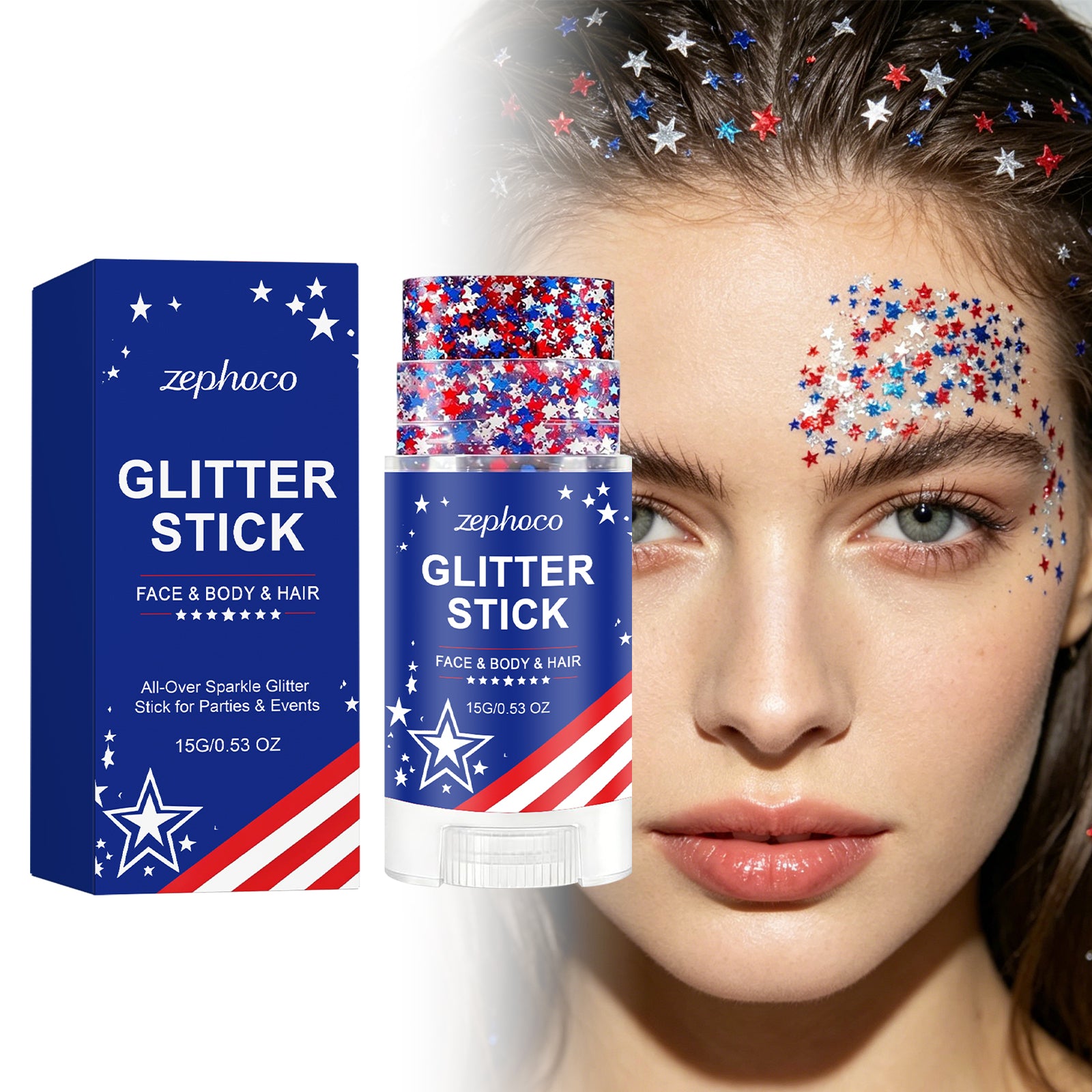 Star Glitter Make-up Stick 15g – Ref. CJ-2070808524757774337 – Ansicht 7