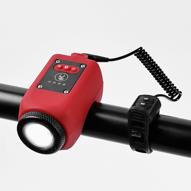 Velo Hupe mit Licht, wasserdicht, USB-Ladefunktion