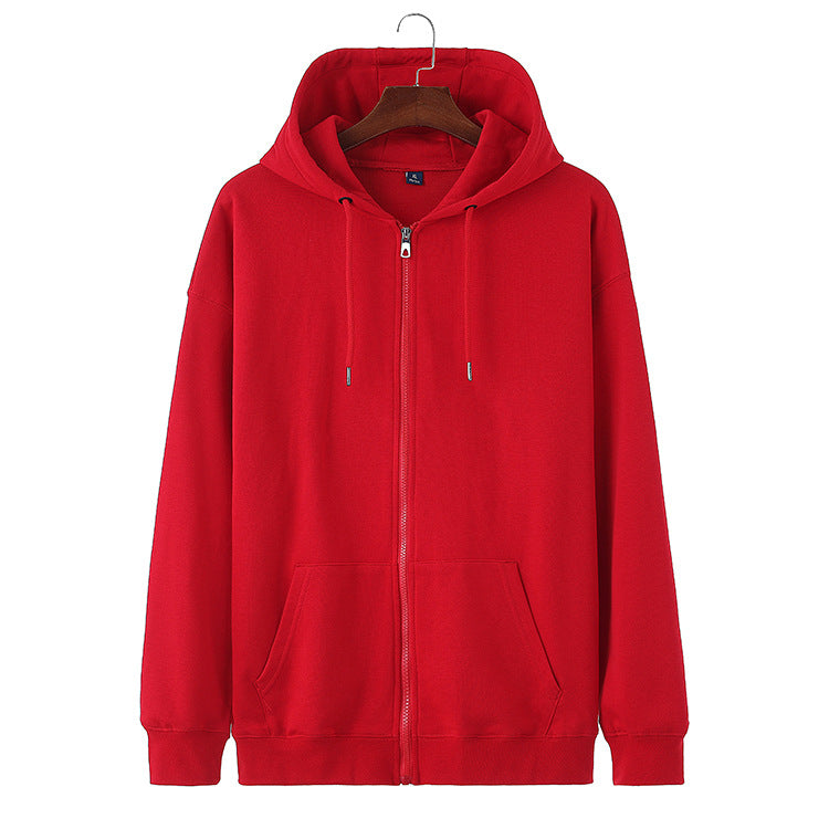 Kapuzen-Sweatshirt aus Frottee mit Reissverschluss