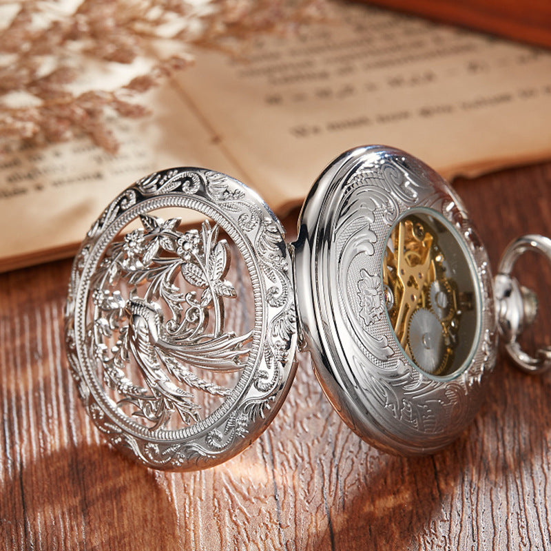 Mechanische Taschenuhr im Antik-Stil – Ansicht 7