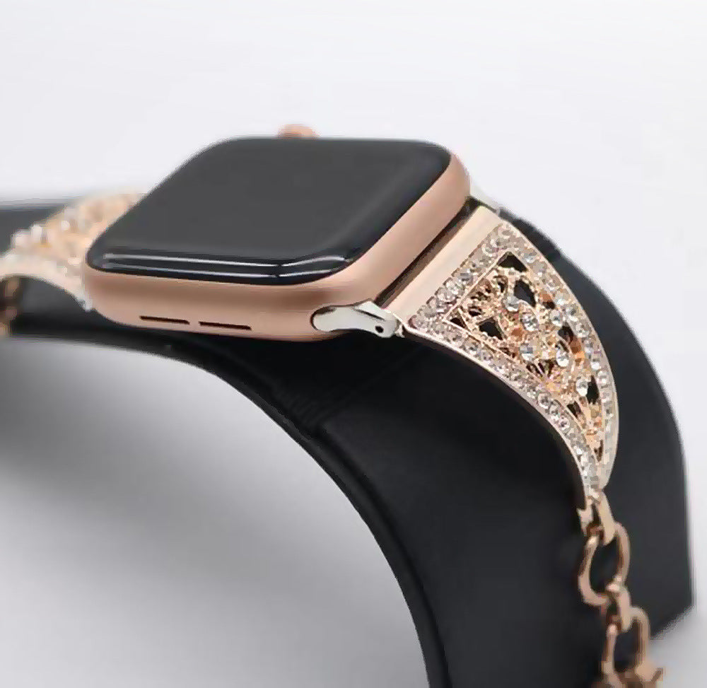 Armband für Apple Watch mit Strass – Bild 2 | LuxeStyle