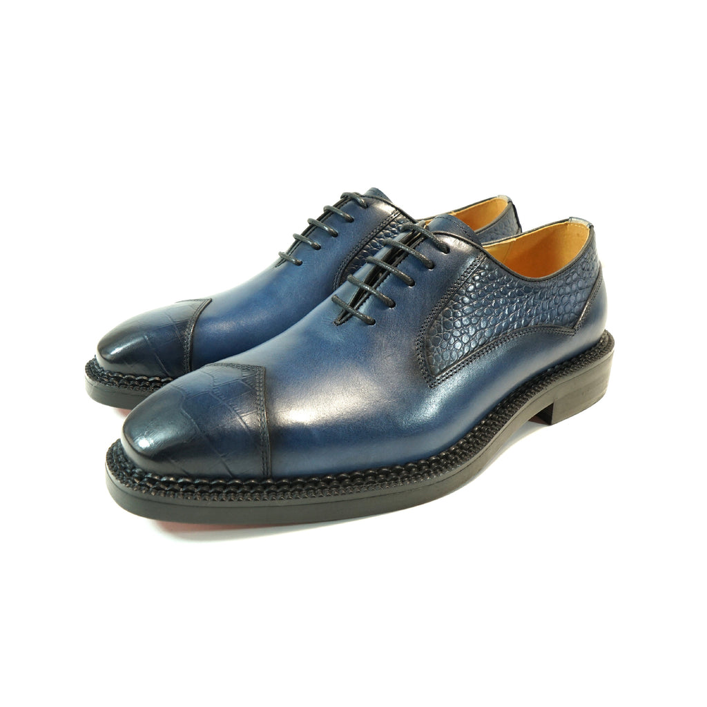 Handgefertigte Oxford Schuhe aus Rindsleder