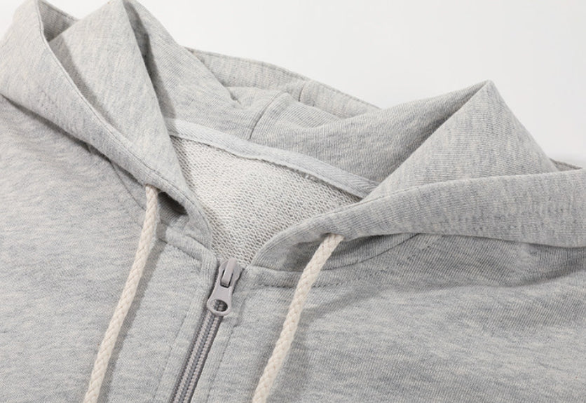 Vielseitiger Strick-Cardigan mit Reissverschluss