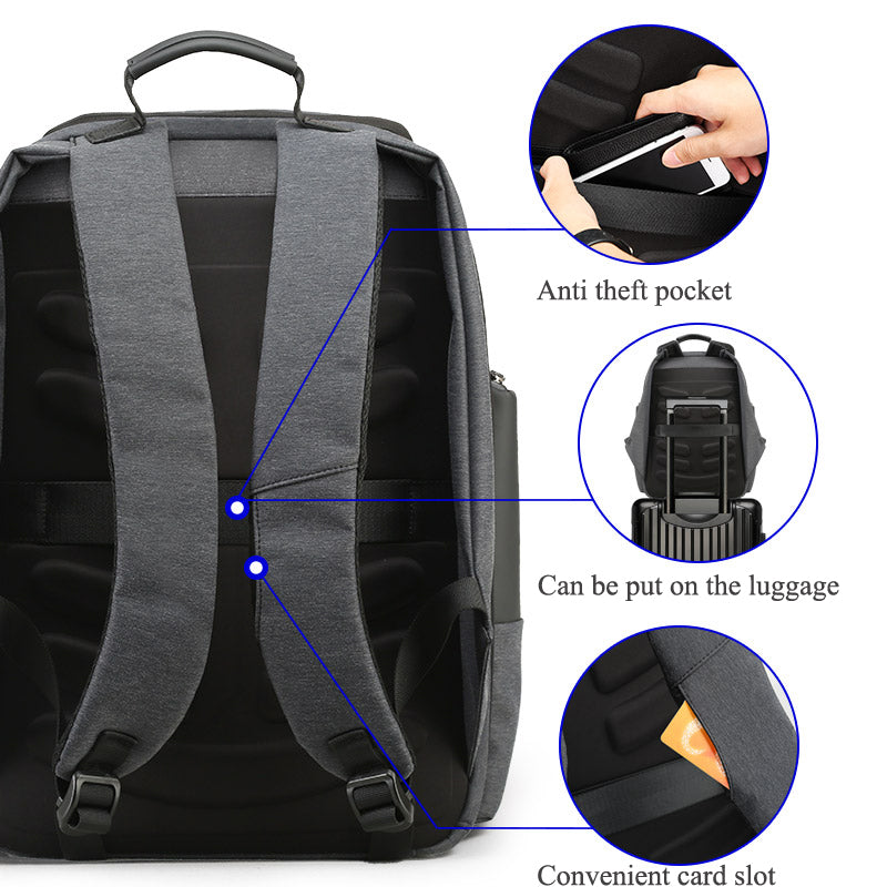 Business-Rucksack Herren 20-35L mit Laptopfach – Bild 5 | LuxeStyle