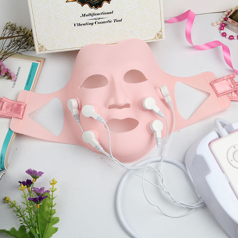 LED-Farblichtmaske mit Vibrationsmassage – Bild 4 | LuxeStyle