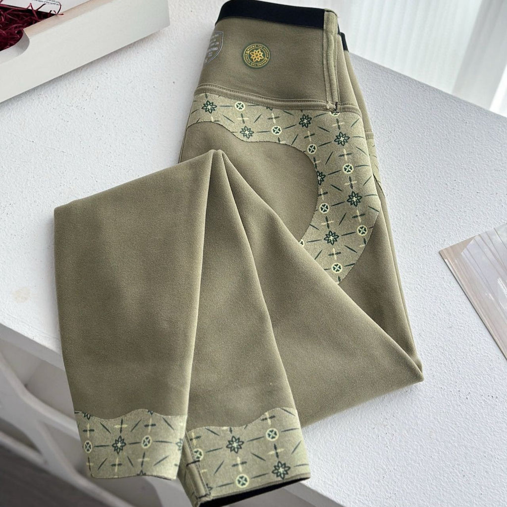 Dick gefütterte Yoga-Leggings
