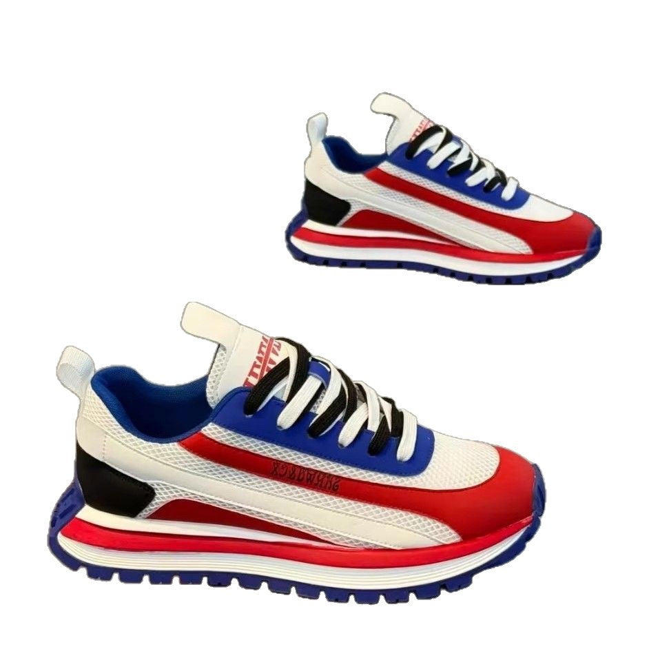 Robuste Casual Sneaker mit Keilabsatz für Herren