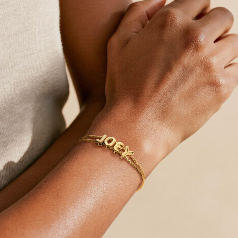 Bubble Armband aus Bronzelegierung zum Kombinieren – Bild 4 | LuxeStyle