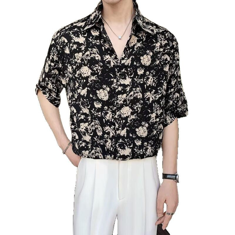 Freizeitshirt mit Blumenmuster – Bild 6 | LuxeStyle