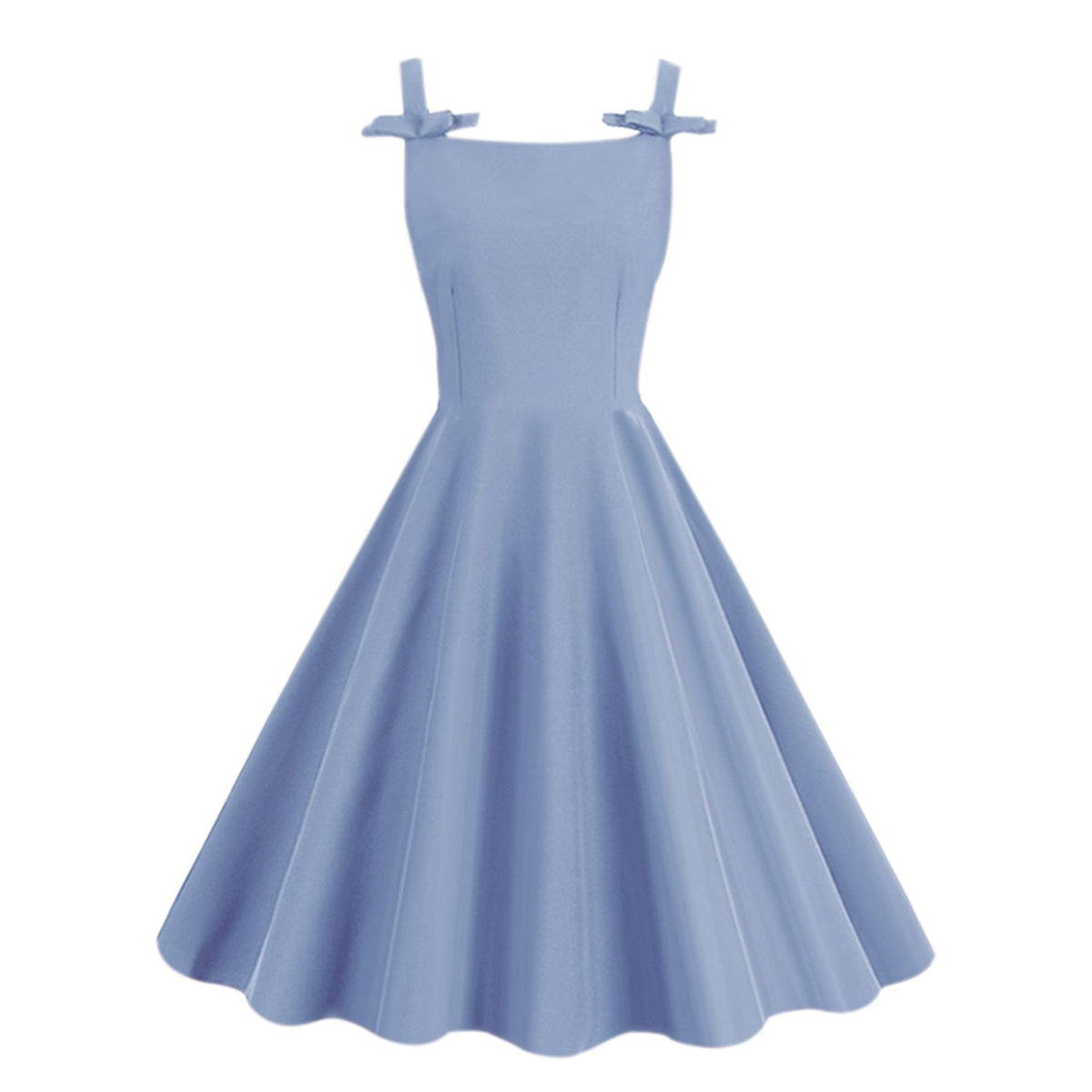 Audrey Hepburn-Stil Schleifen-Maxikleid – Bild 7 | LuxeStyle