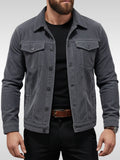 Herren-Cordjacke im Workwear-Stil