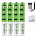 AA Lithium-Akku, 1.5V, USB-C, 3800mWh