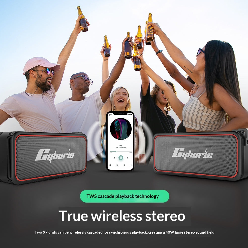 Kabelloser Bluetooth-Lautsprecher für draussen – Bild 5 | LuxeStyle