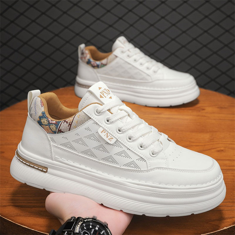Freizeit-Sneaker mit dicker Sohle