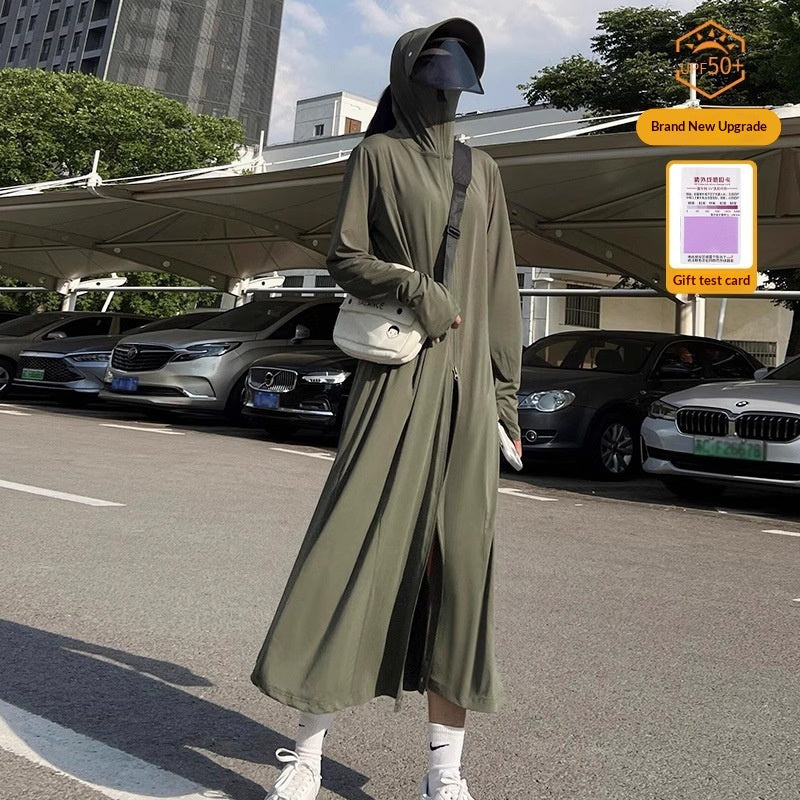 UV-Schutz Sommerkleid mit Taillenbetonung