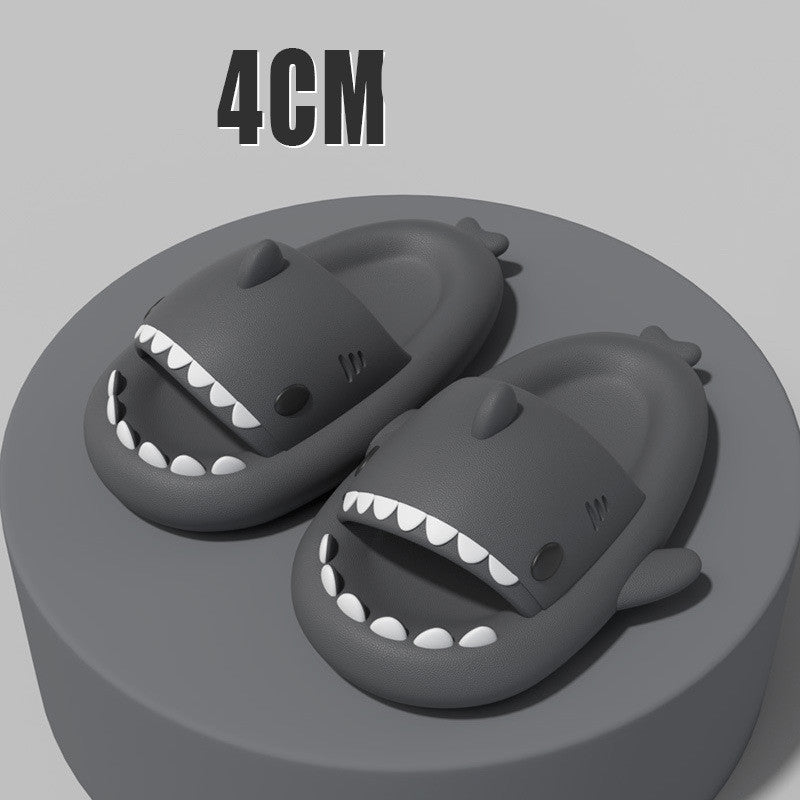 Shark-Cartoon-Slipper, weich & rutschsicher