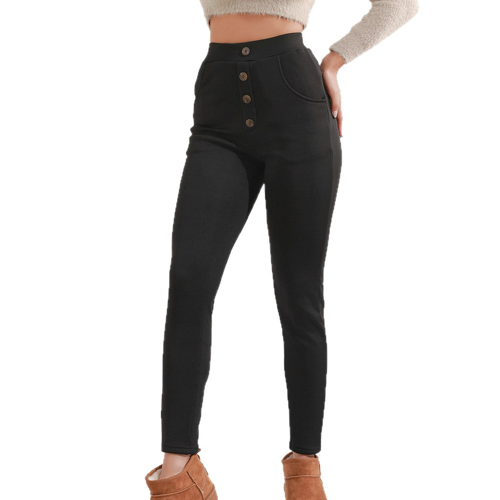 Damen Leggings Hochtaillierte Dick Klassische