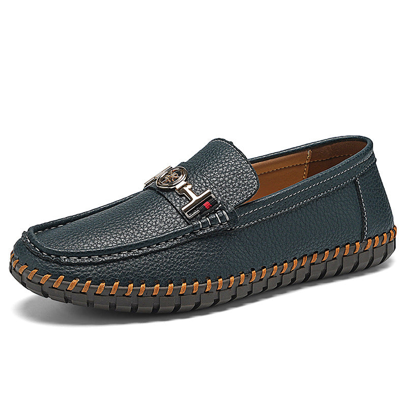 Herren Freizeit-Lederschuhe
