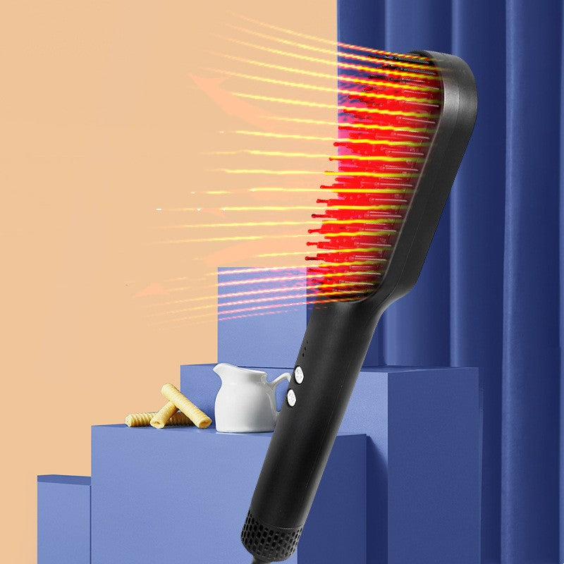 3-in-1 Warmluftbürste für Glätten & Locken
