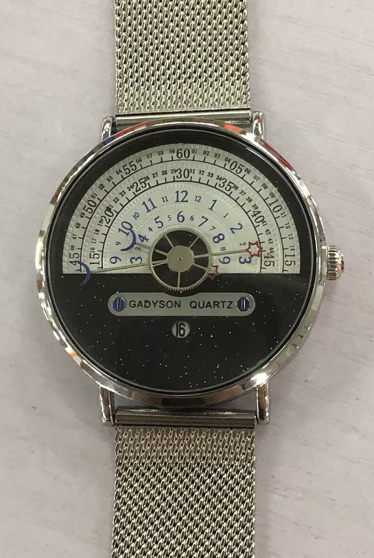 M-1288 Herren-Armbanduhr mit 24-Stunden-Anzeige