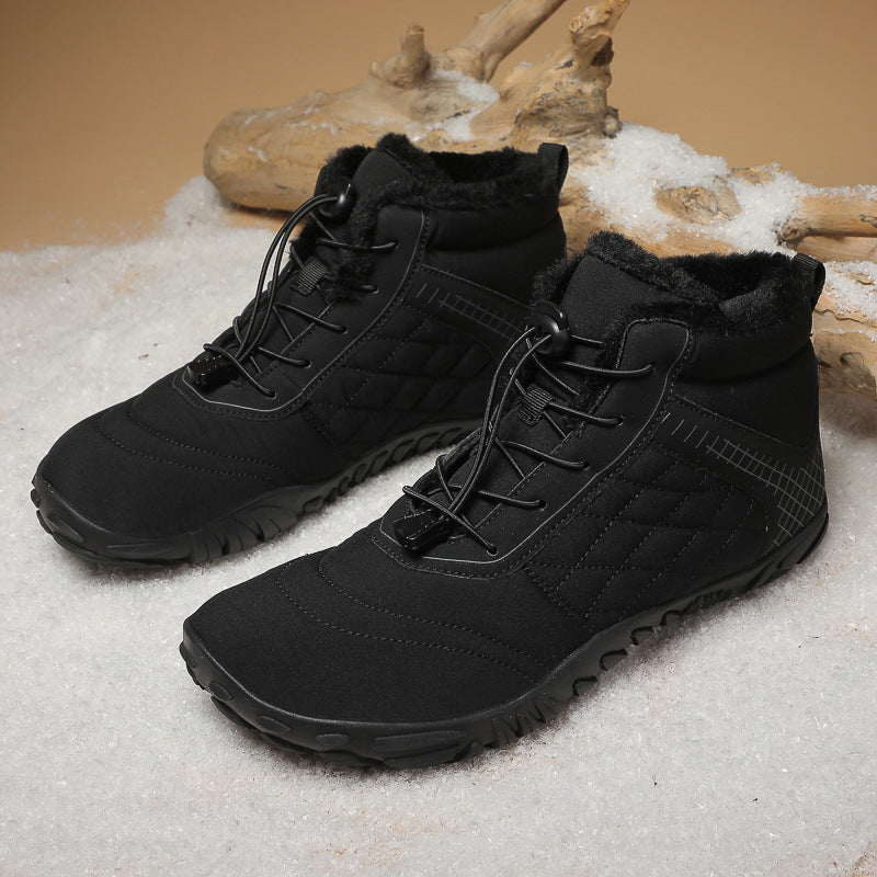 Winter-Baumwollschuhe aus Samt – Bild 4 | LuxeStyle