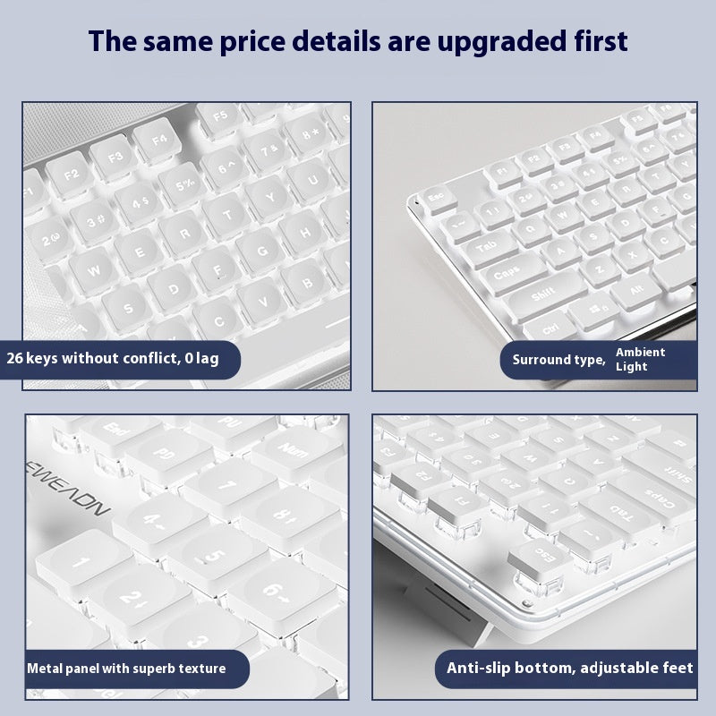 Tastatur & Maus Set mit Stummschaltung – Bild 13 | LuxeStyle