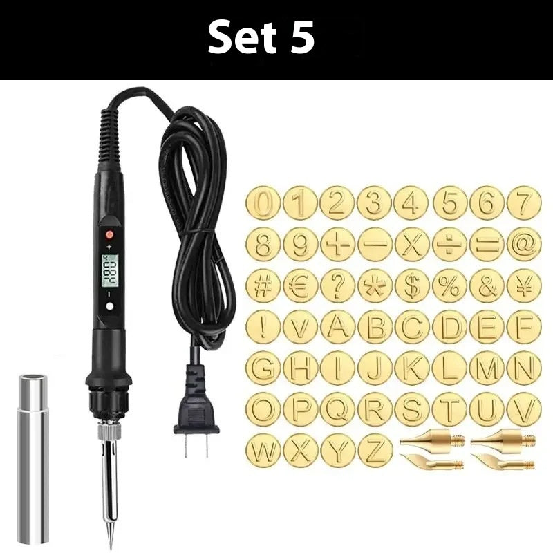 Lötkolben-Set mit 26 Gravurköpfen – Bild 2 | LuxeStyle