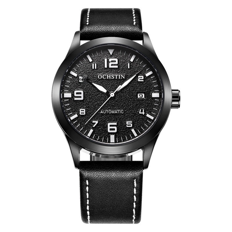 Retro Lederuhr