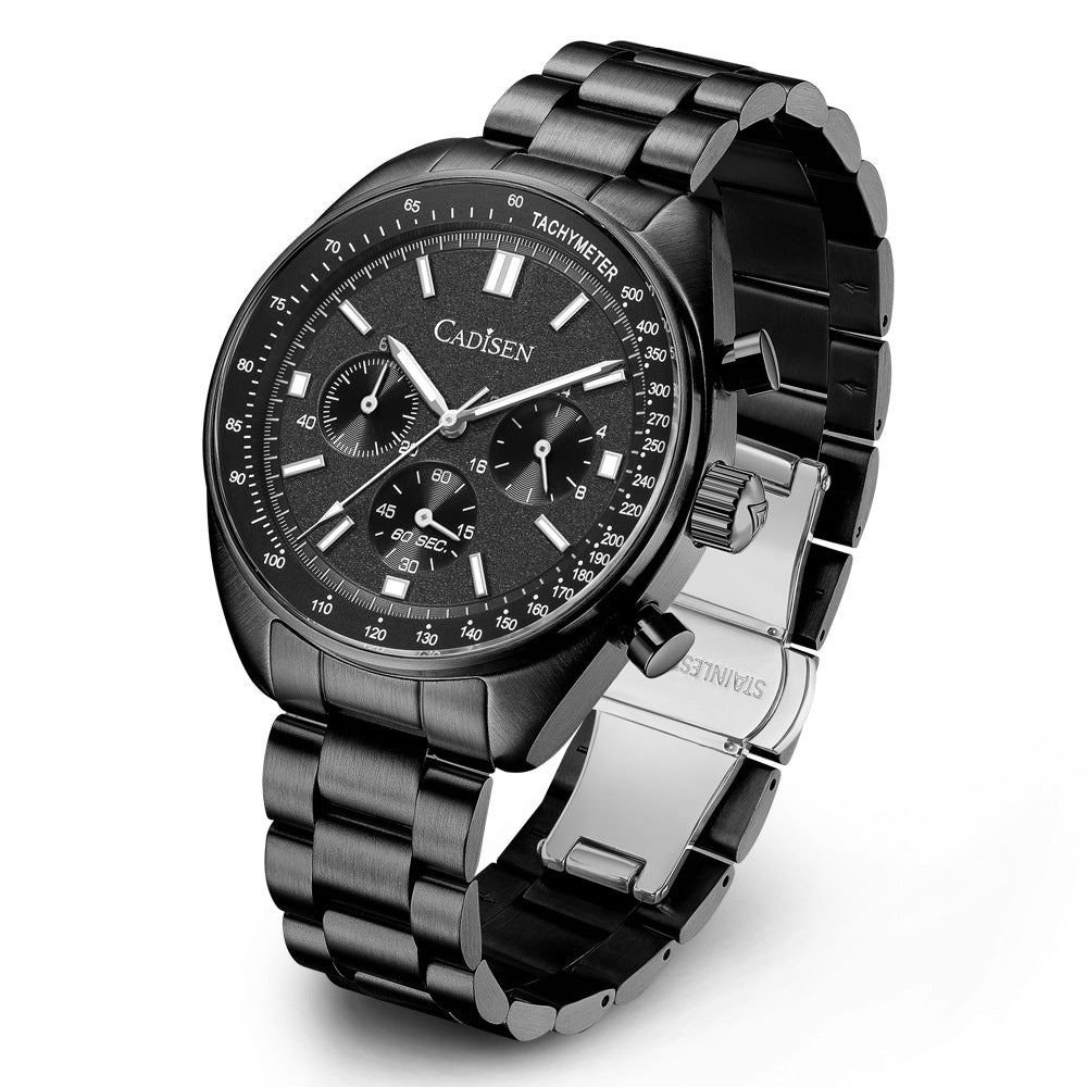 Multifunktions-Herrenuhr mit Saphirglas – Bild 4 | LuxeStyle