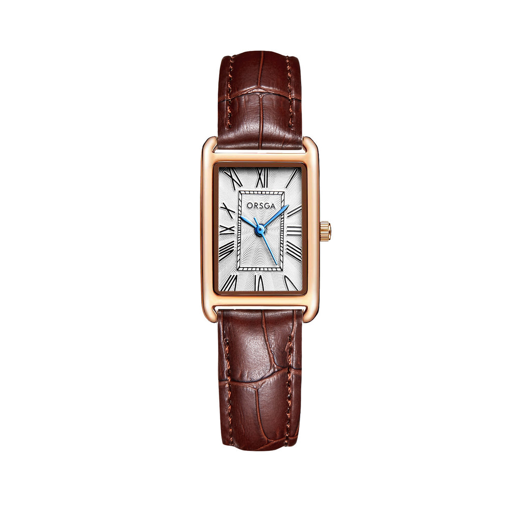 Elegante Damen Quarzuhr mit Stahlarmband – Ansicht 5