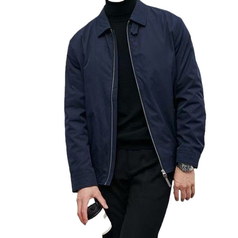 Retro Langarm-Jacke im British Style