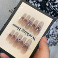 Nagel-Set "Thigh Coarse Hair Bow"