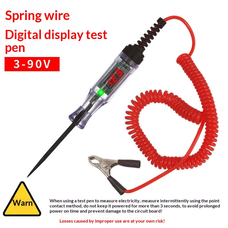 LED-Autotester mit Digitalanzeige