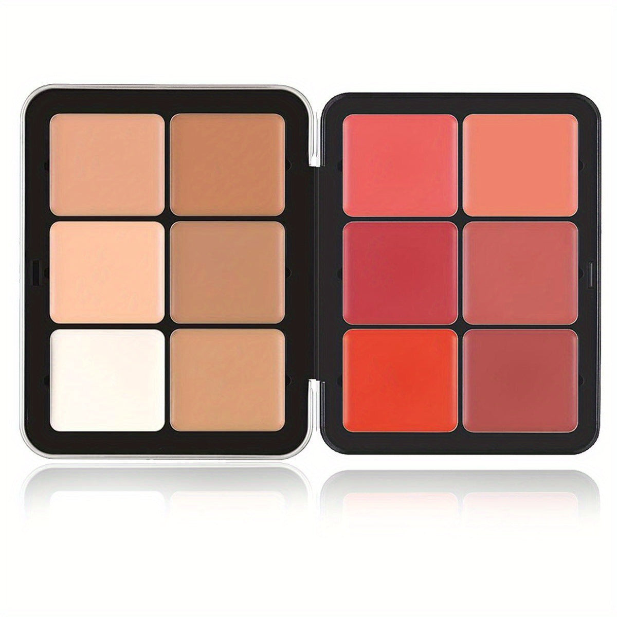 12-Farben-Blusher-Palette Matt, Schimmer & Creme | LuxeStyle