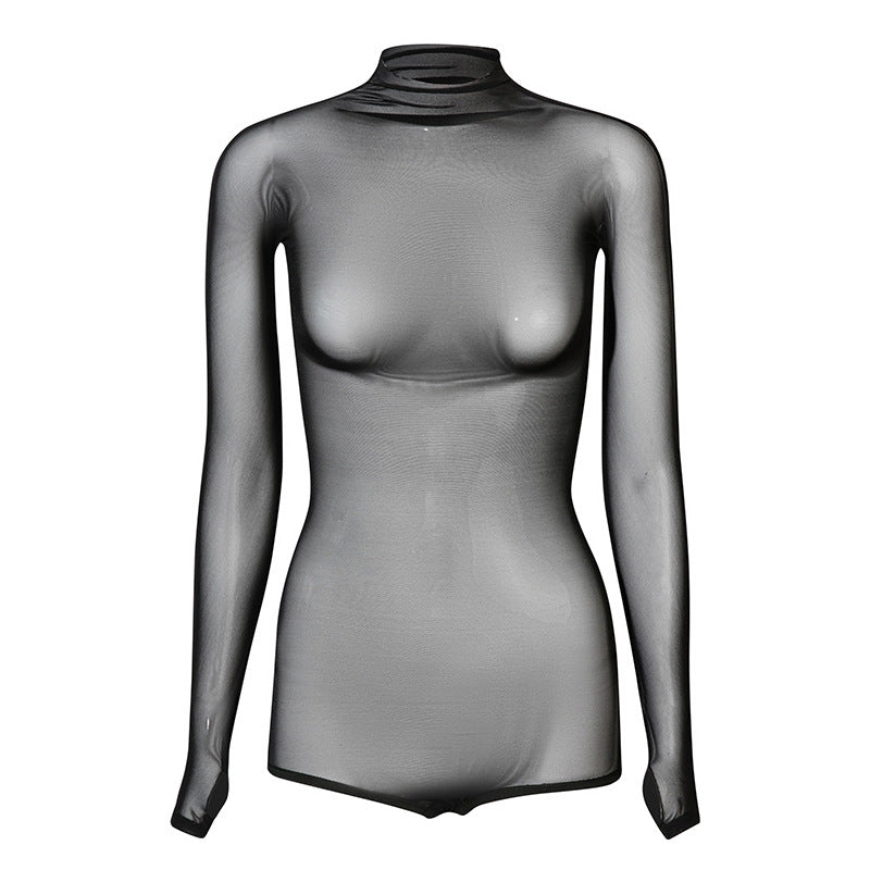 Mesh Jumpsuit für Damen