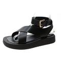 Plateau-Mules mit Fesselriemen